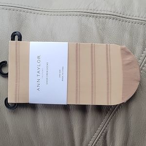 Ann Taylor Factory Cheer Crew Socks